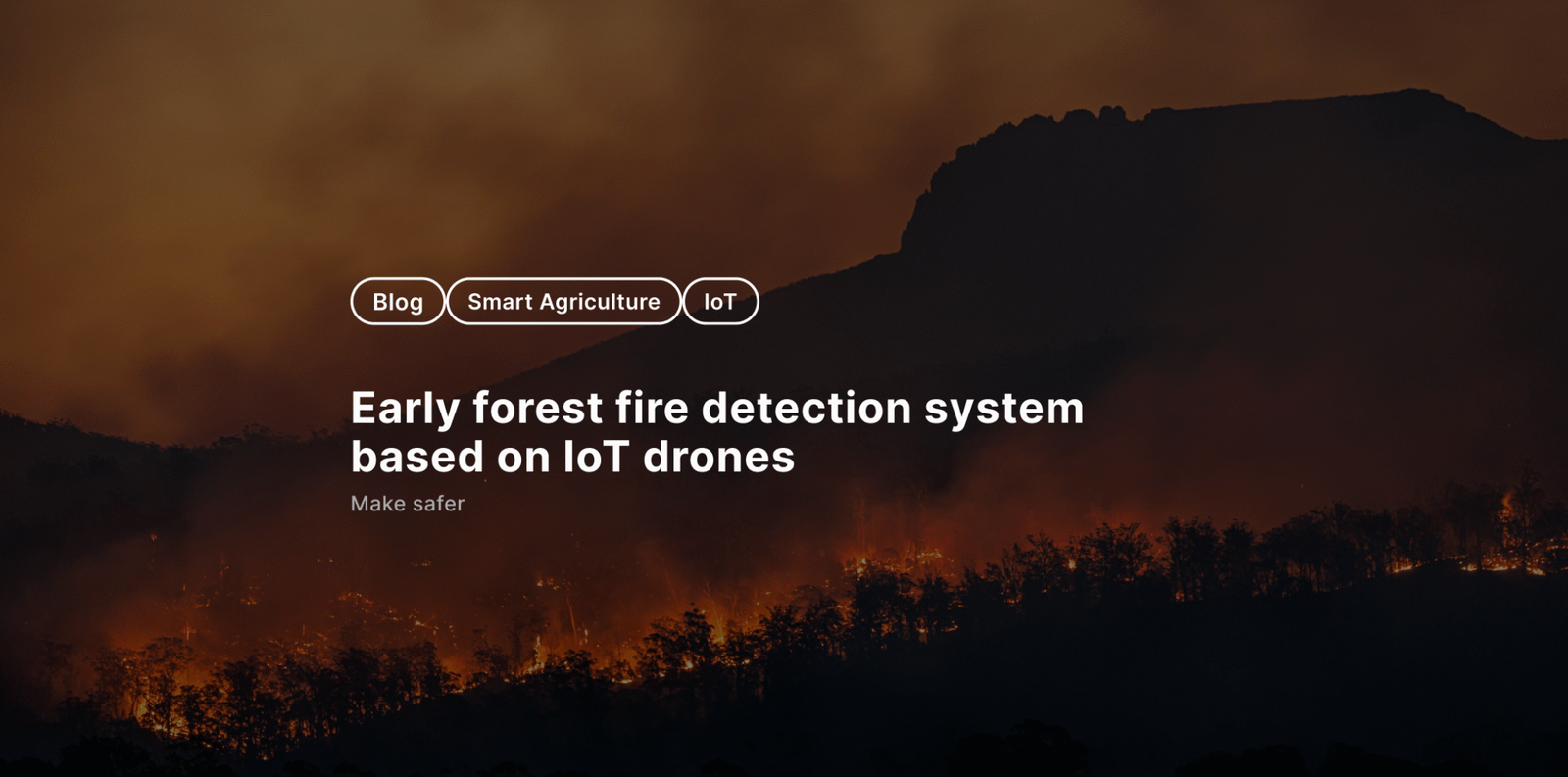 IoT-based Early Forest Fire Detection System Using Smart Drones ...