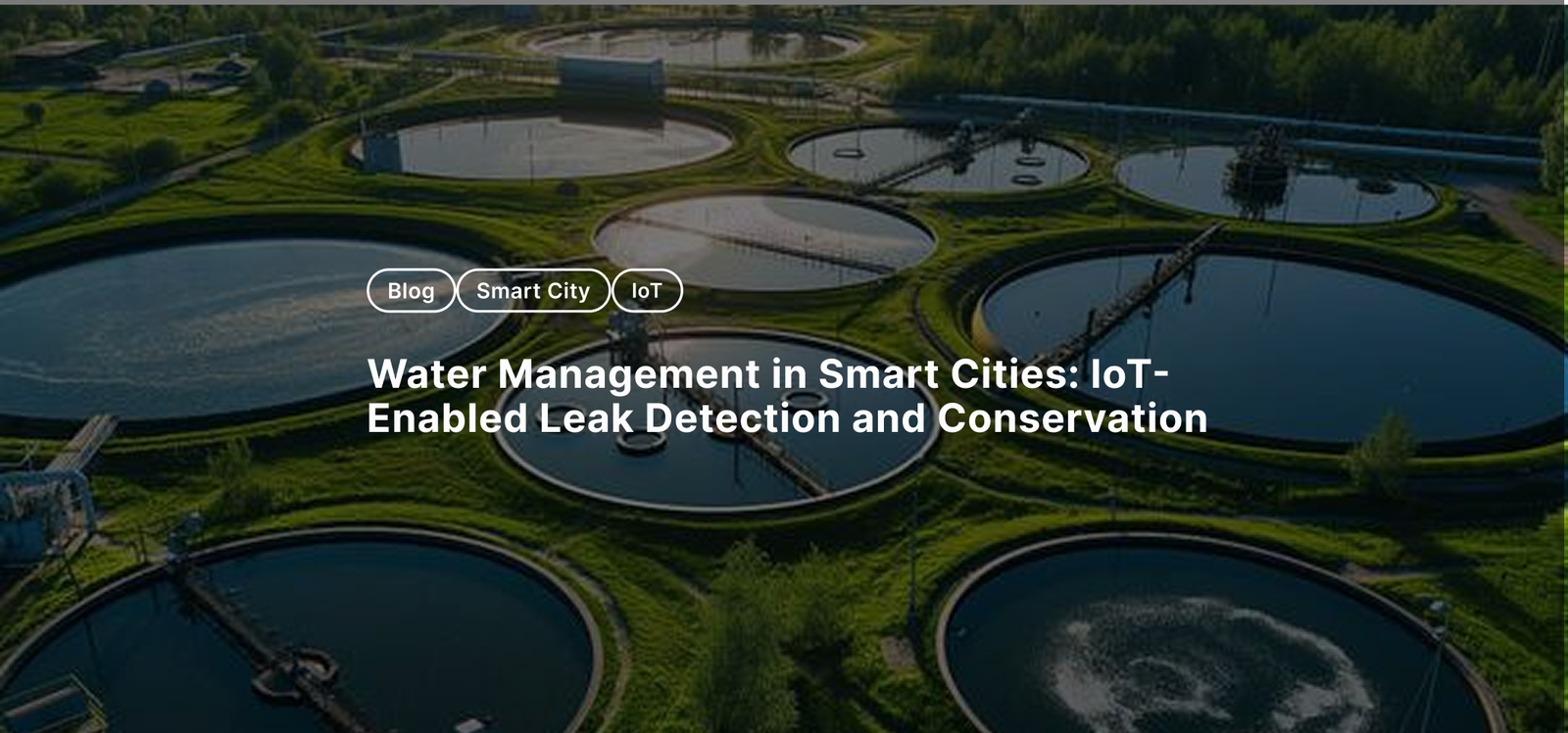 Water Management in Smart Cities: IoT-Enabled Leak Detection and Conservation