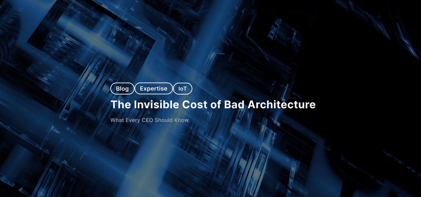 The Invisible Cost of Bad Architecture