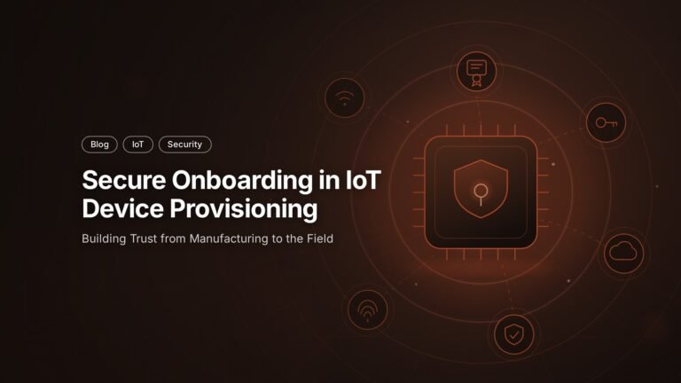 Device Provisioning in IoT: Secure Onboarding