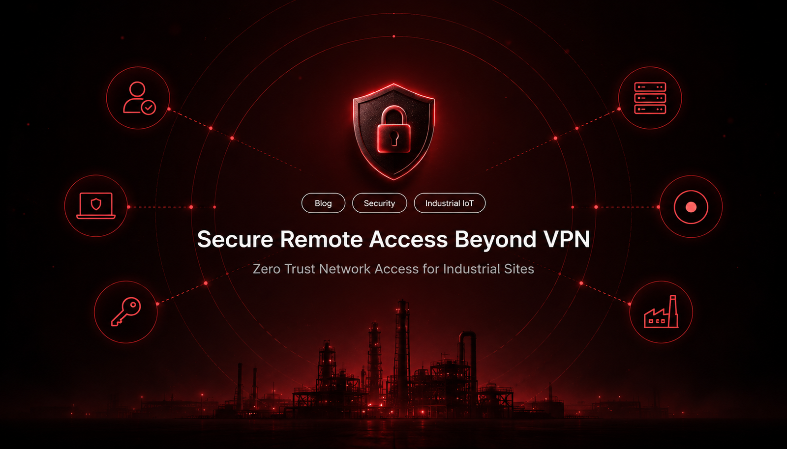 Secure Remote Access to Industrial Sites